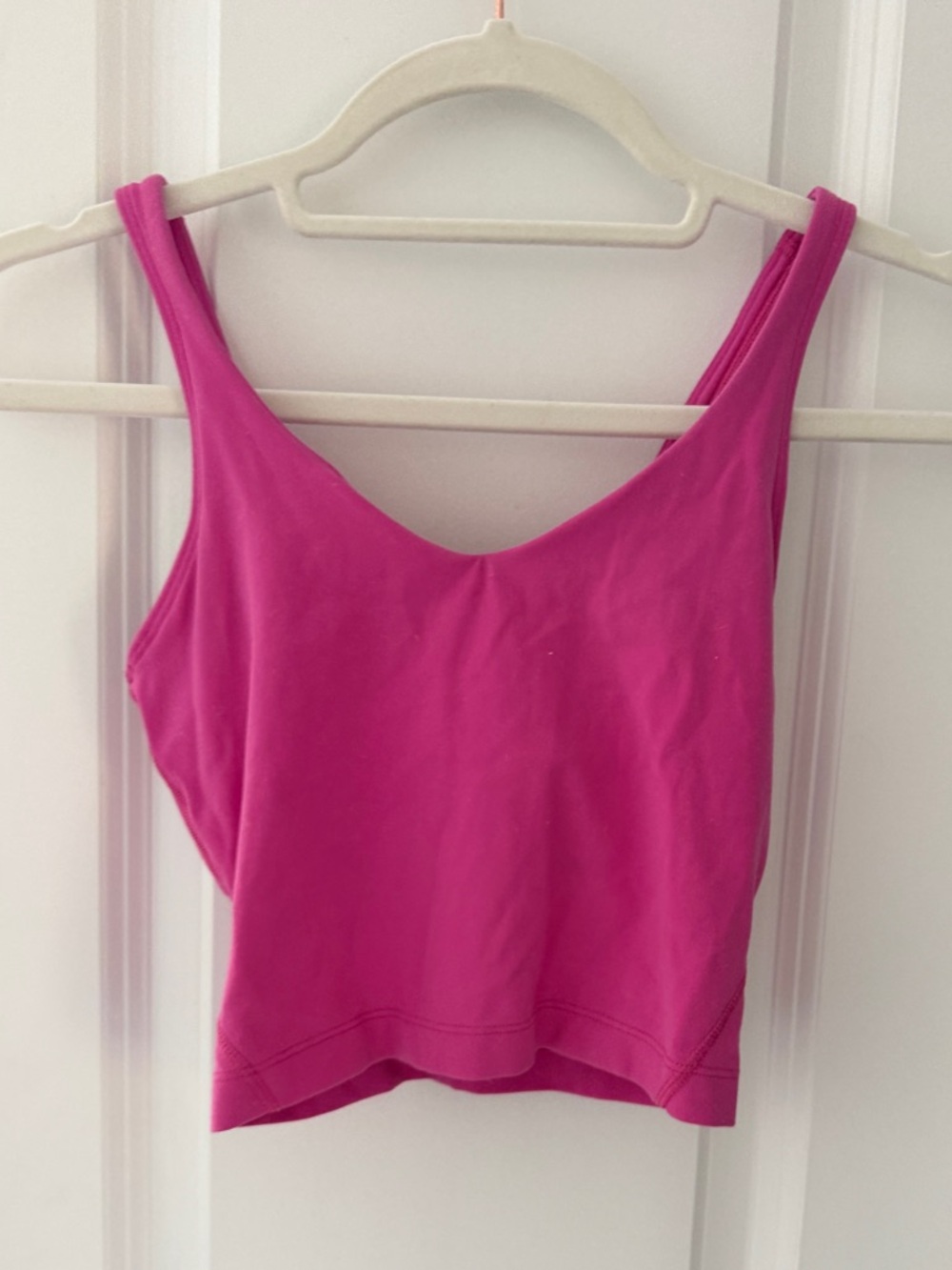 lululemon athletica pink sports bra  Sz 0